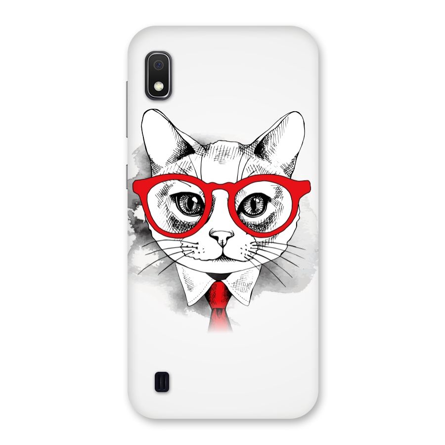 Business Cat Back Case for Galaxy A10