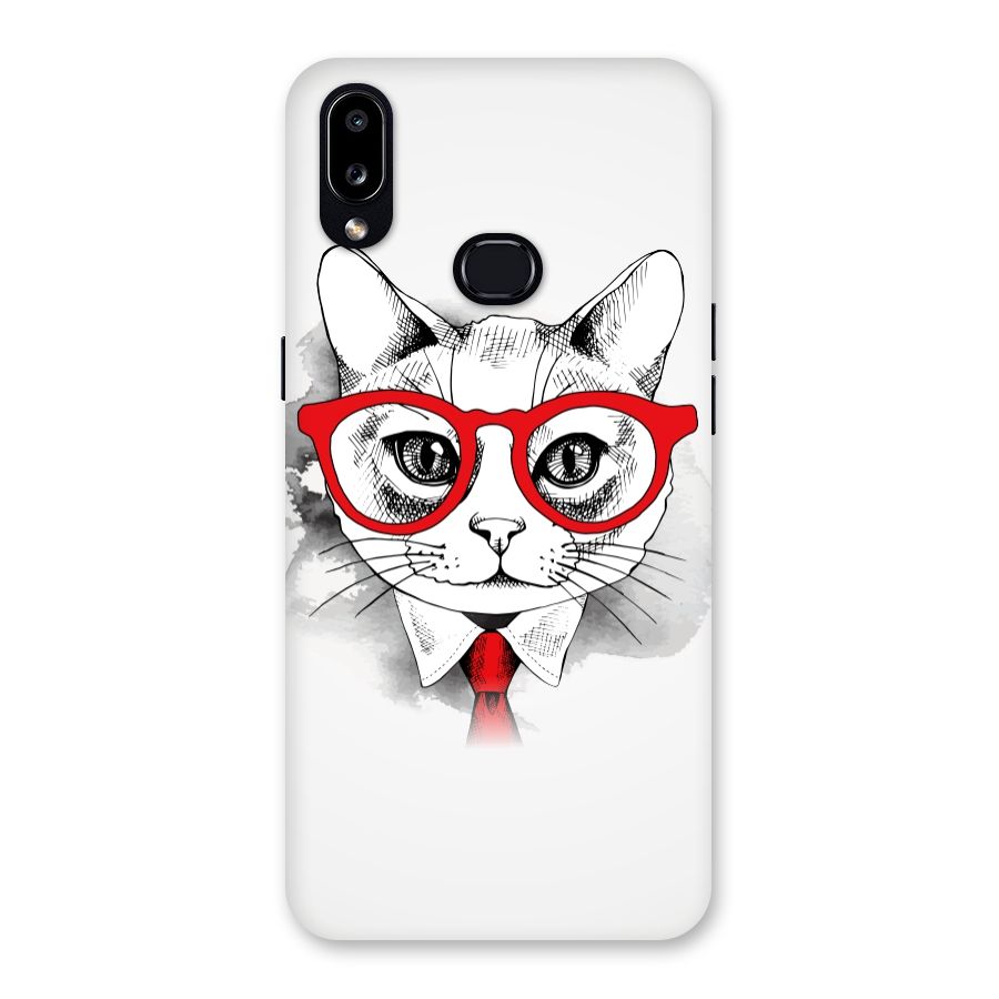 Business Cat Back Case for Galaxy A10s