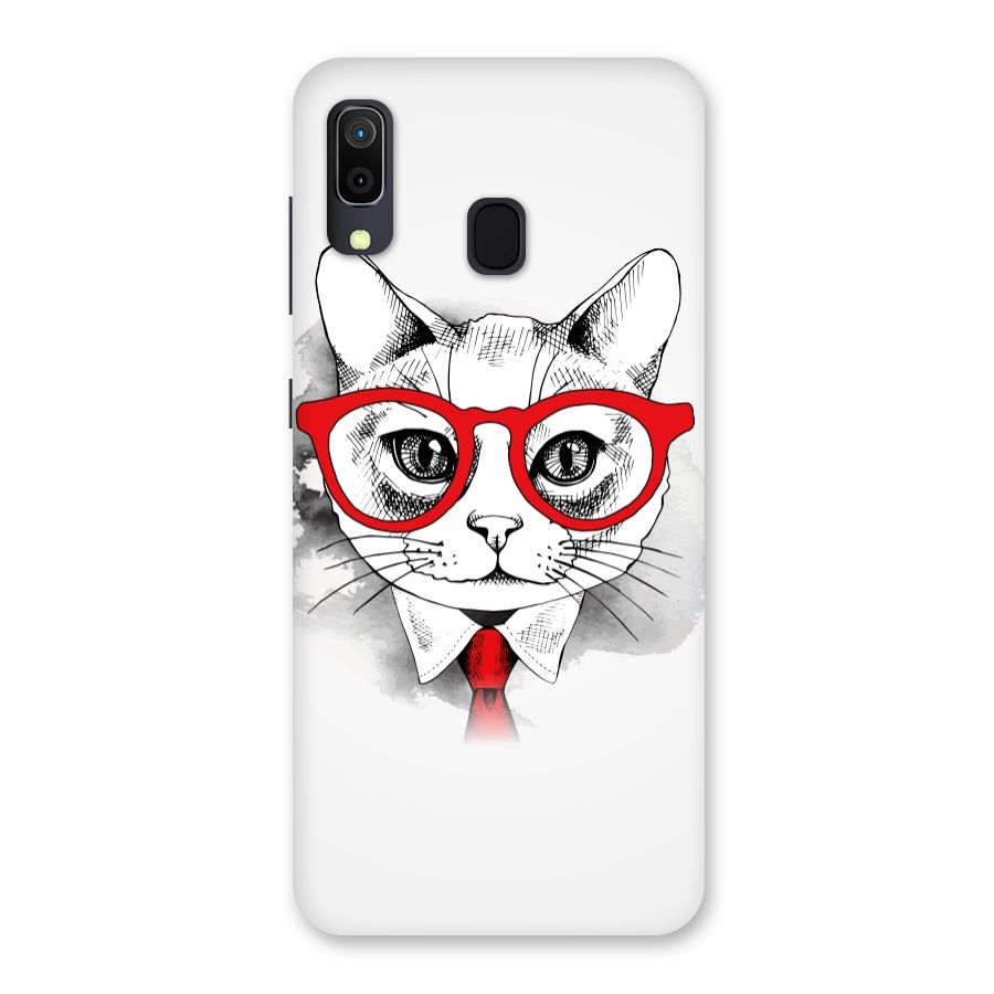 Business Cat Back Case for Galaxy A30
