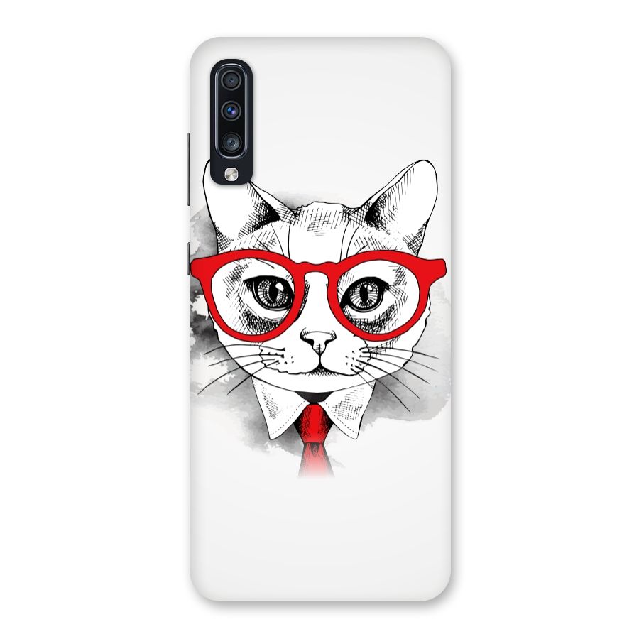 Business Cat Back Case for Galaxy A70