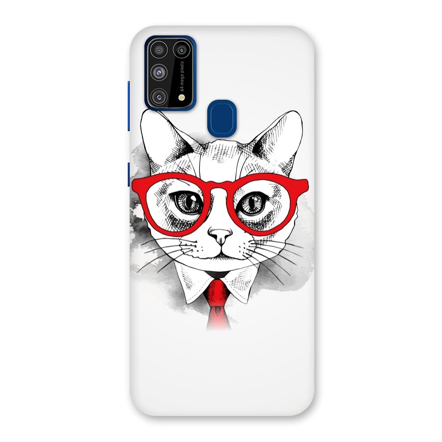 Business Cat Back Case for Galaxy F41