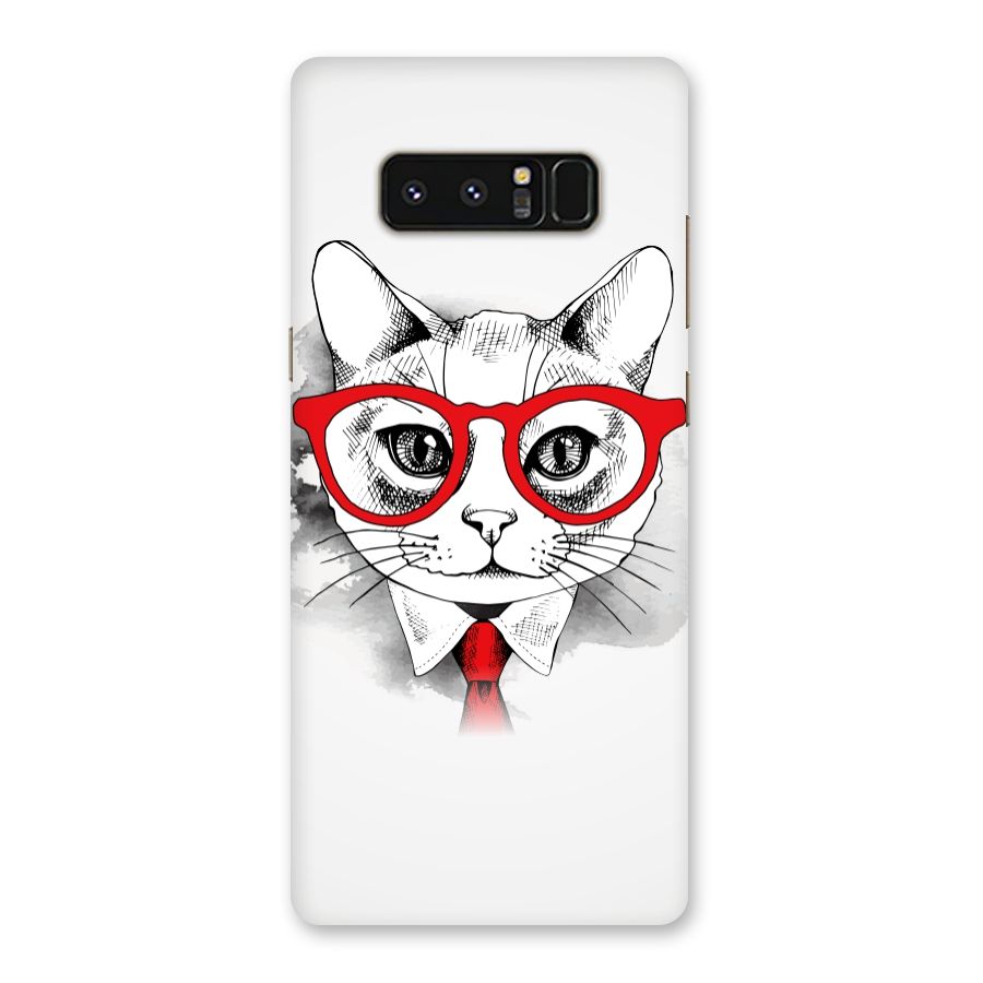 Business Cat Back Case for Galaxy Note 8