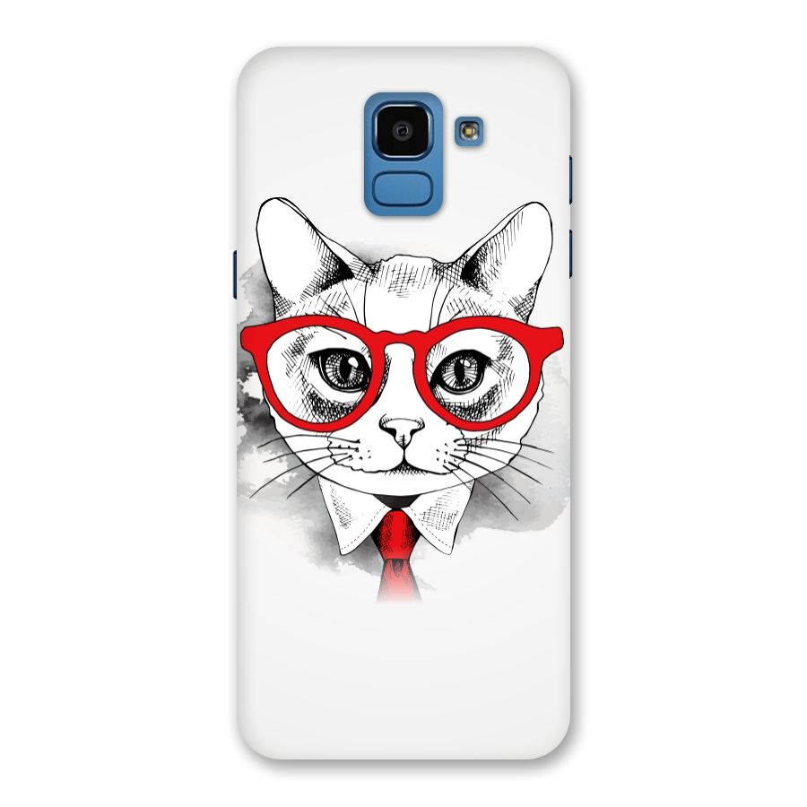 Business Cat Back Case for Galaxy On6