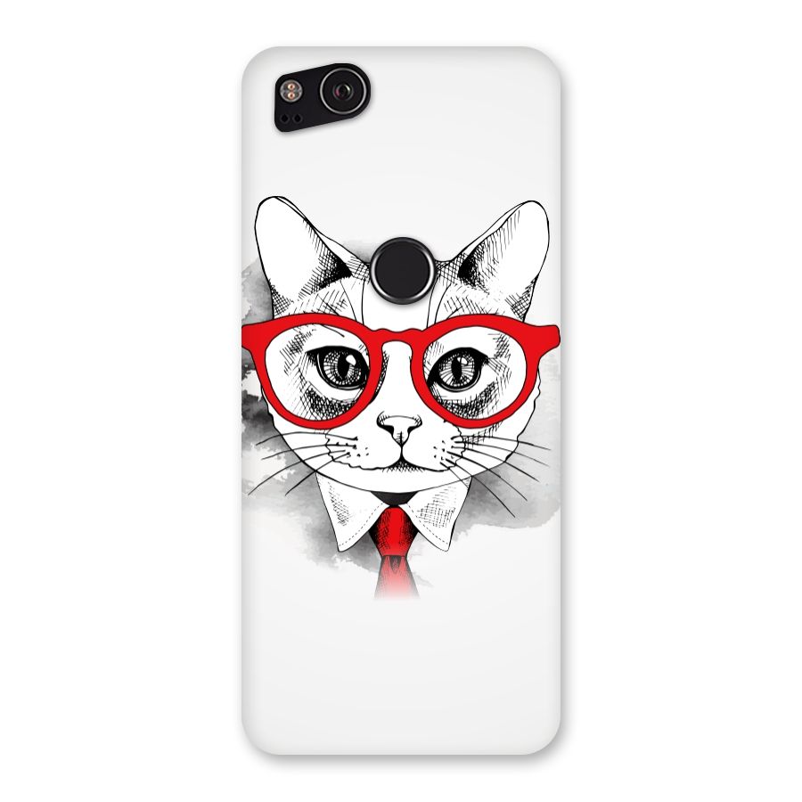 Business Cat Back Case for Google Pixel 2