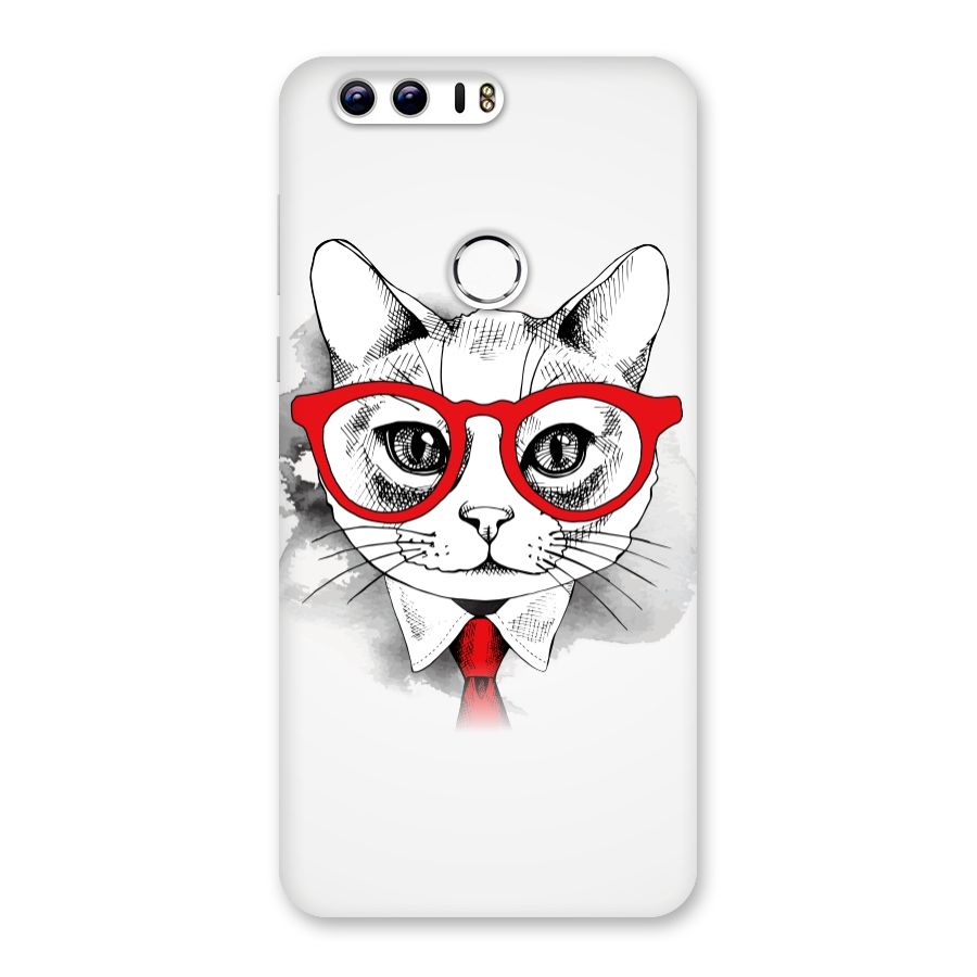 Business Cat Back Case for Honor 8