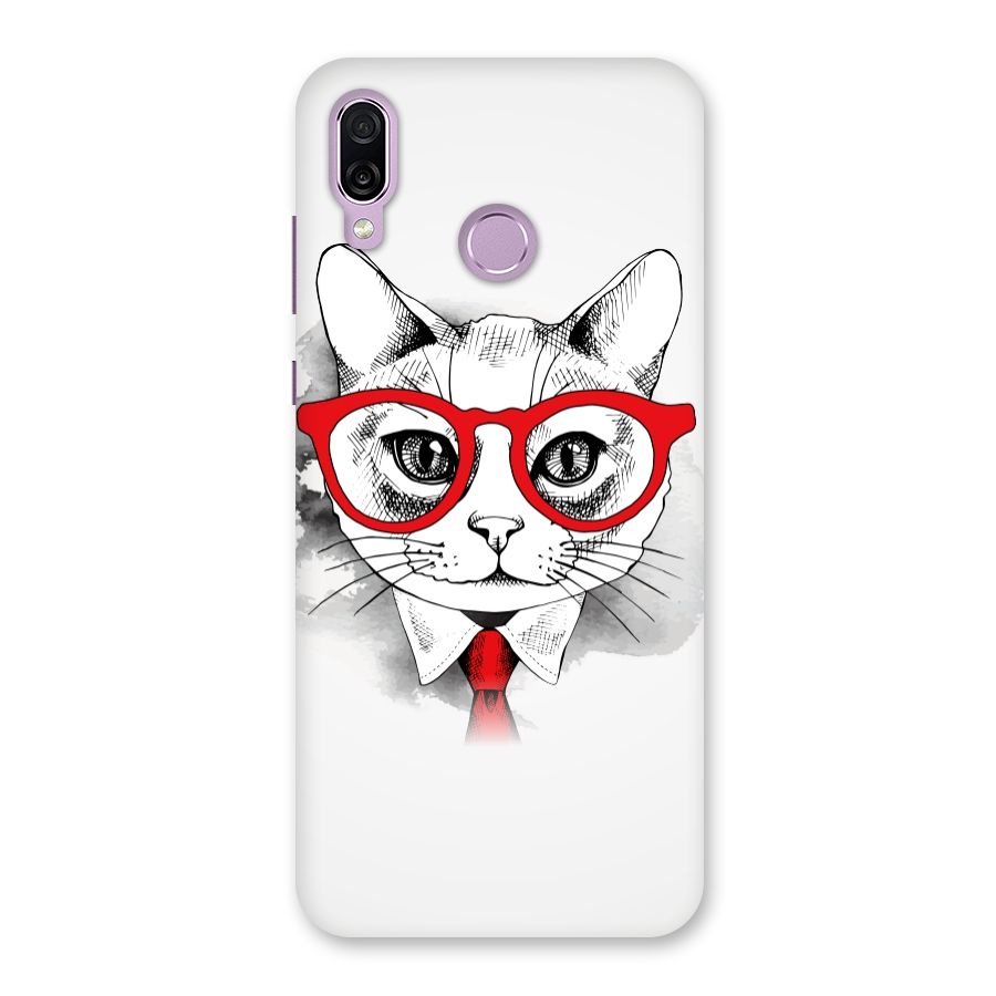 Business Cat Back Case for Honor Play