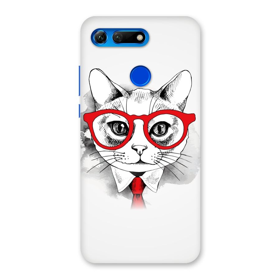 Business Cat Back Case for Honor View 20