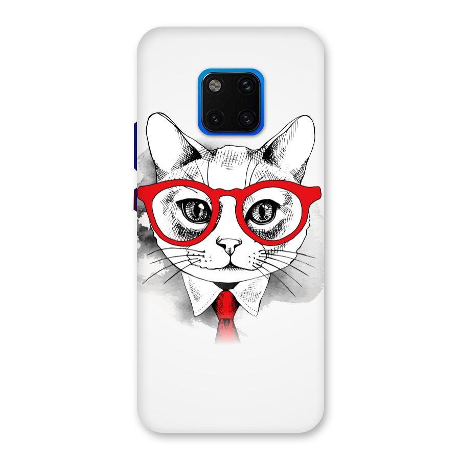 Business Cat Back Case for Huawei Mate 20 Pro