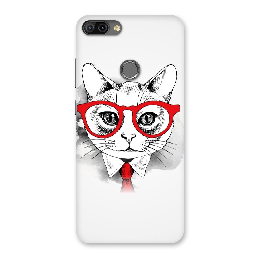 Business Cat Back Case for Infinix Hot 6 Pro