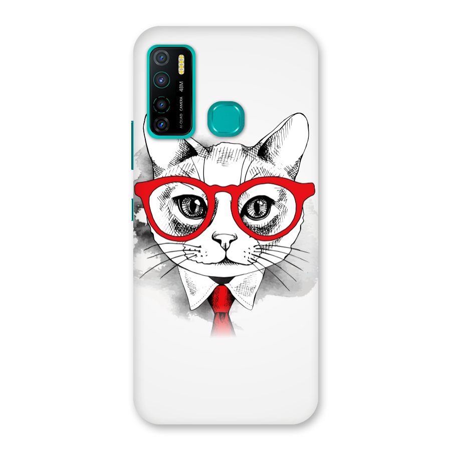 Business Cat Back Case for Infinix Hot 9 Pro