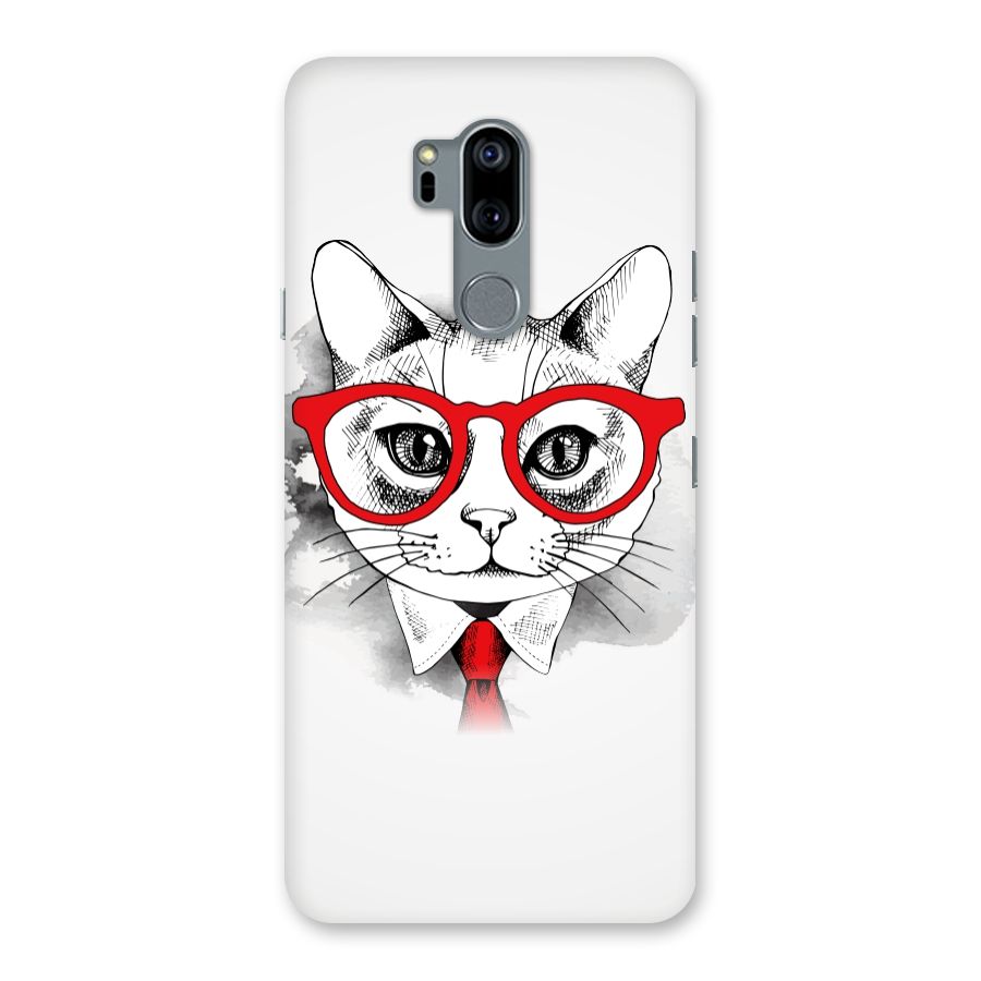Business Cat Back Case for LG G7