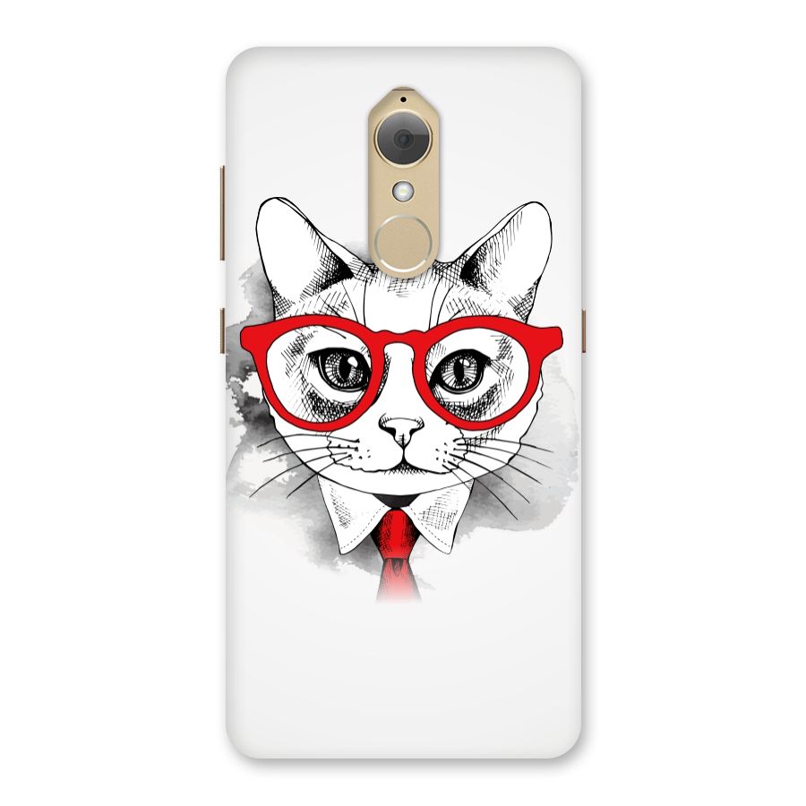 Business Cat Back Case for Lenovo K8
