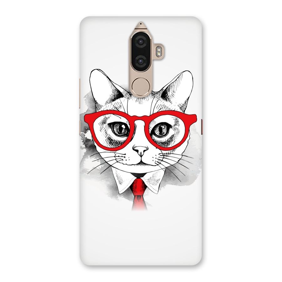 Business Cat Back Case for Lenovo K8 Note