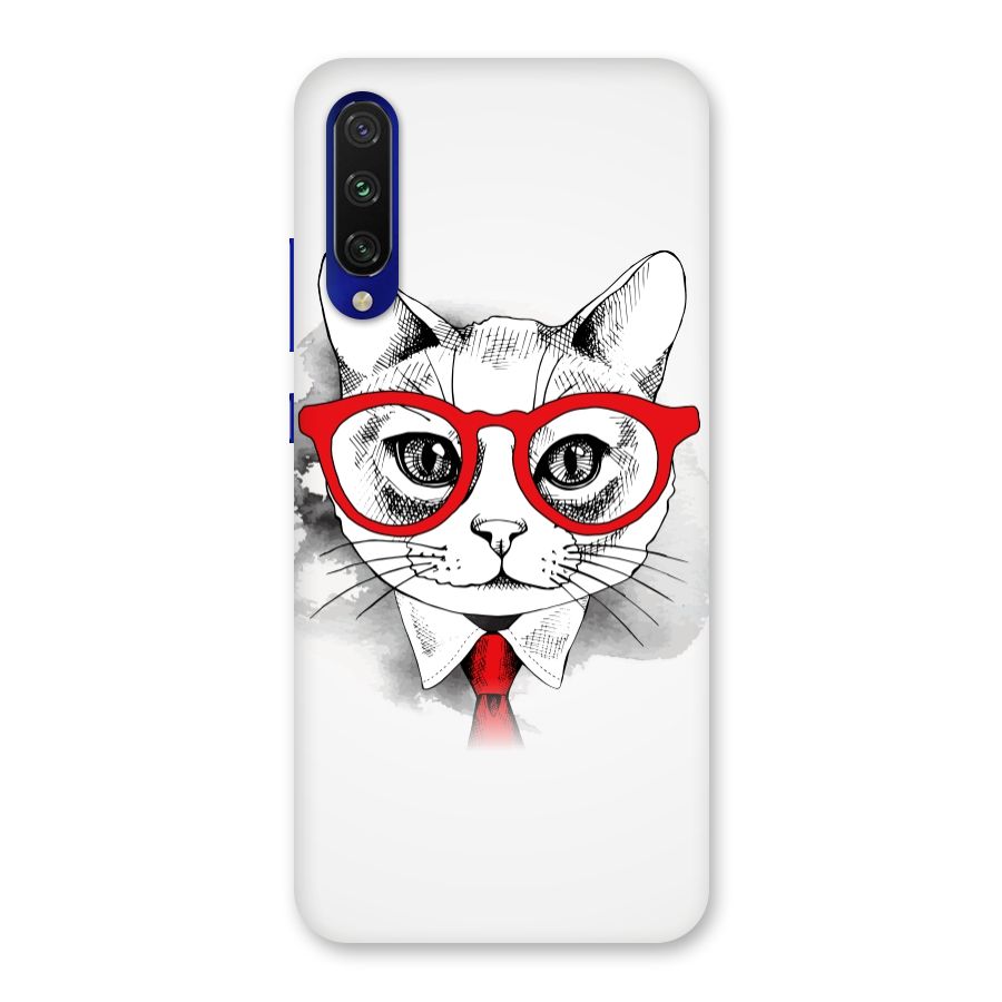 Business Cat Back Case for Mi A3
