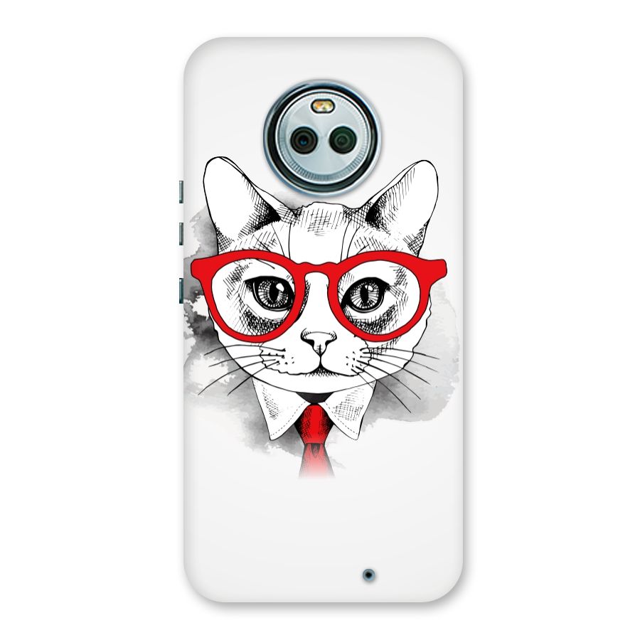 Business Cat Back Case for Moto X4