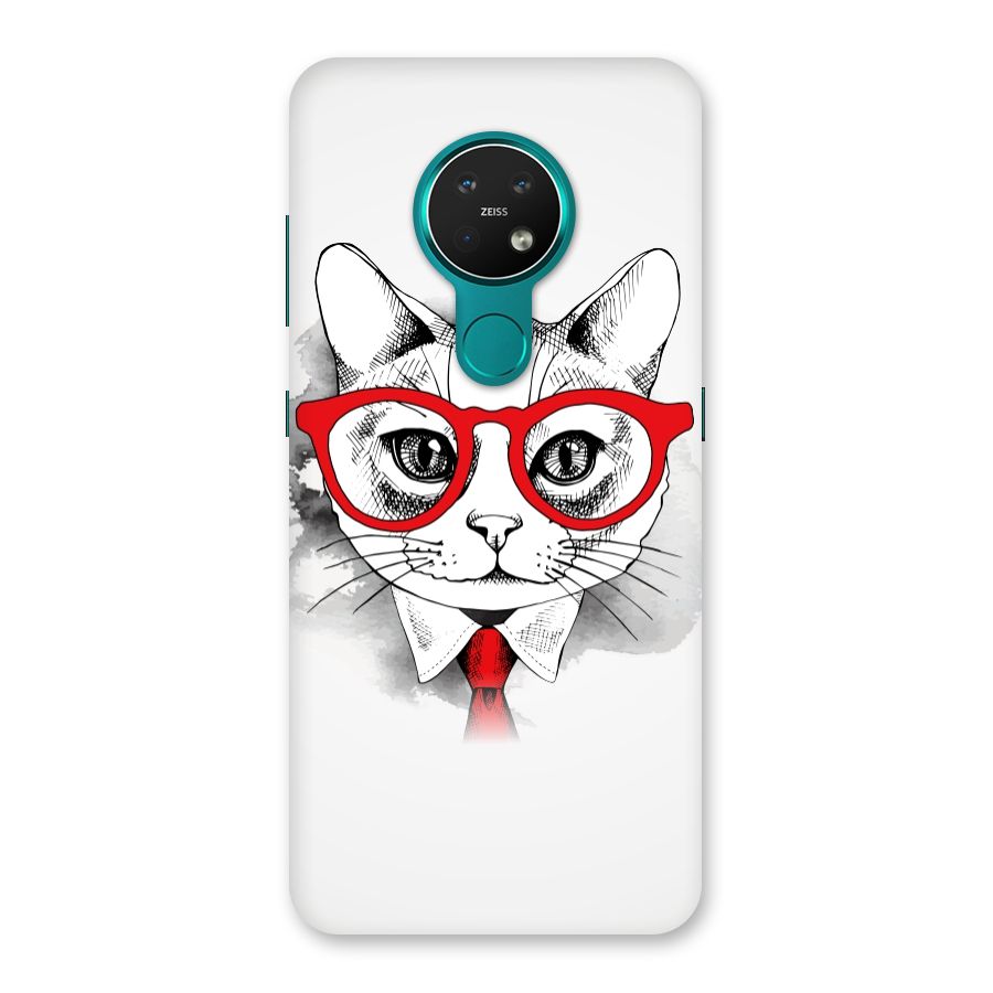 Business Cat Back Case for Nokia 7.2