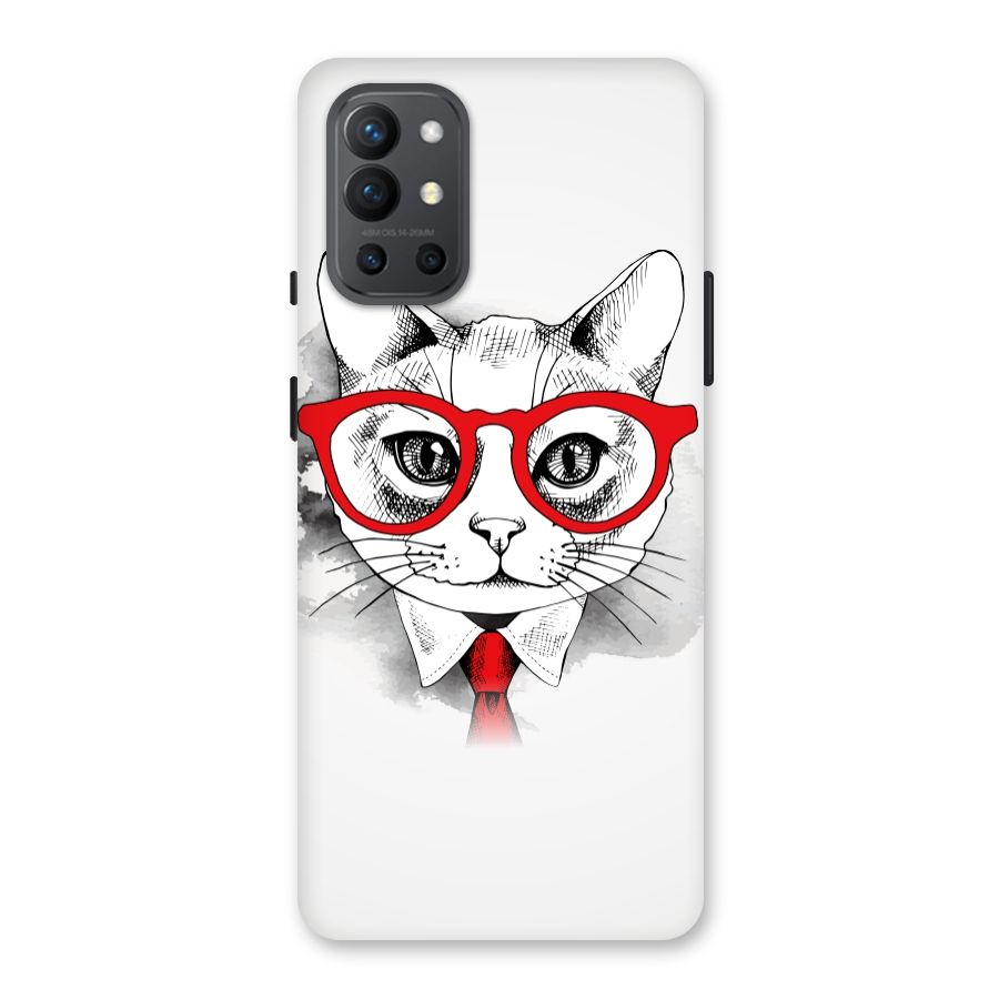 Business Cat Back Case for OnePlus 9R