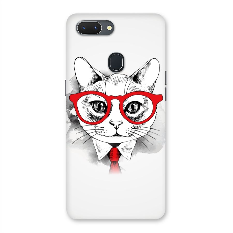 Business Cat Back Case for Oppo Realme 2