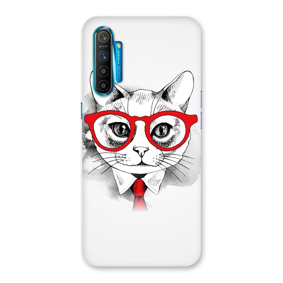 Business Cat Back Case for Realme XT