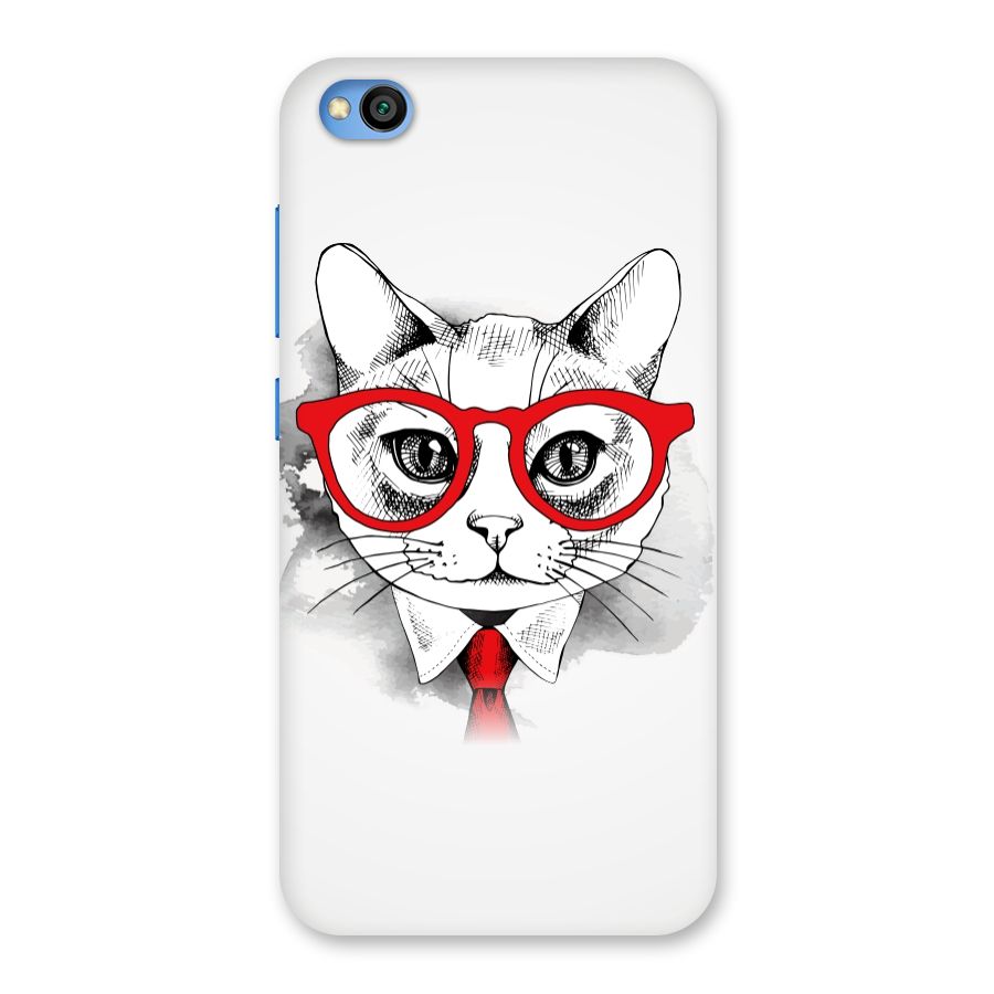 Business Cat Back Case for Redmi Go