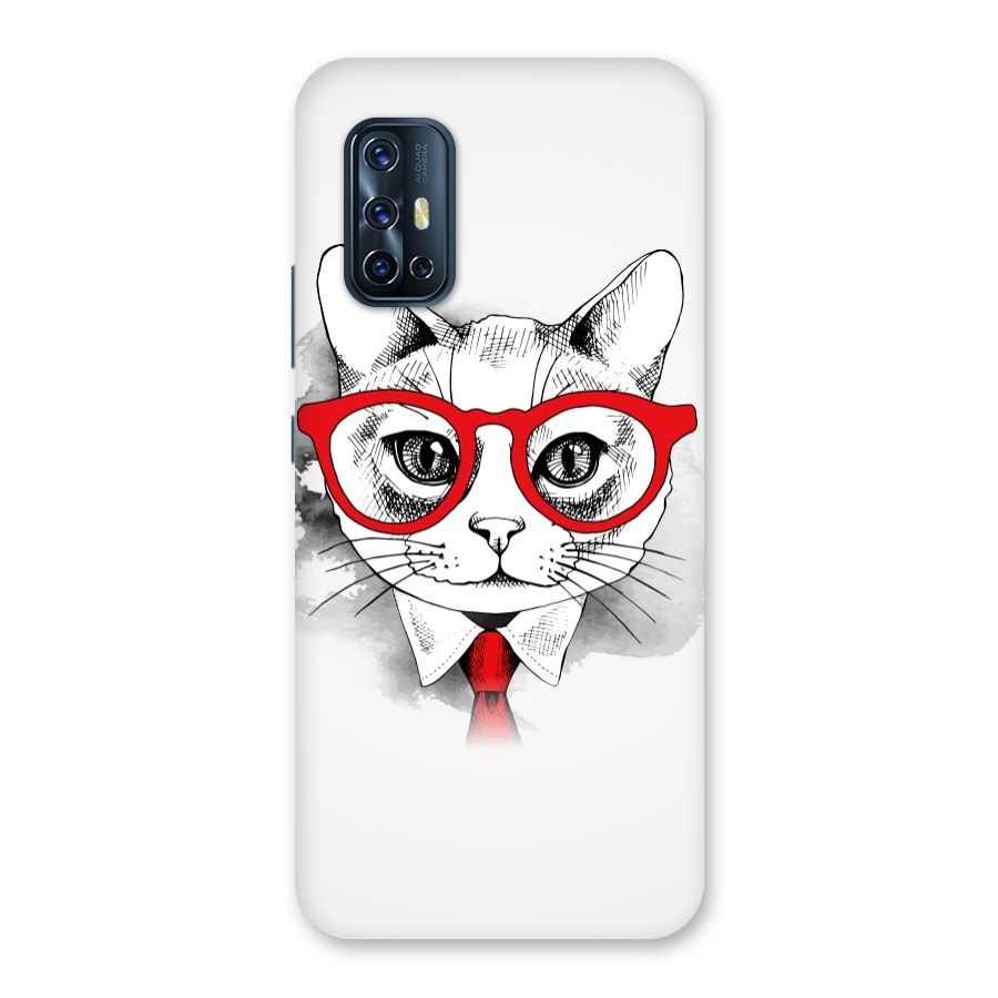 Business Cat Back Case for Vivo V17
