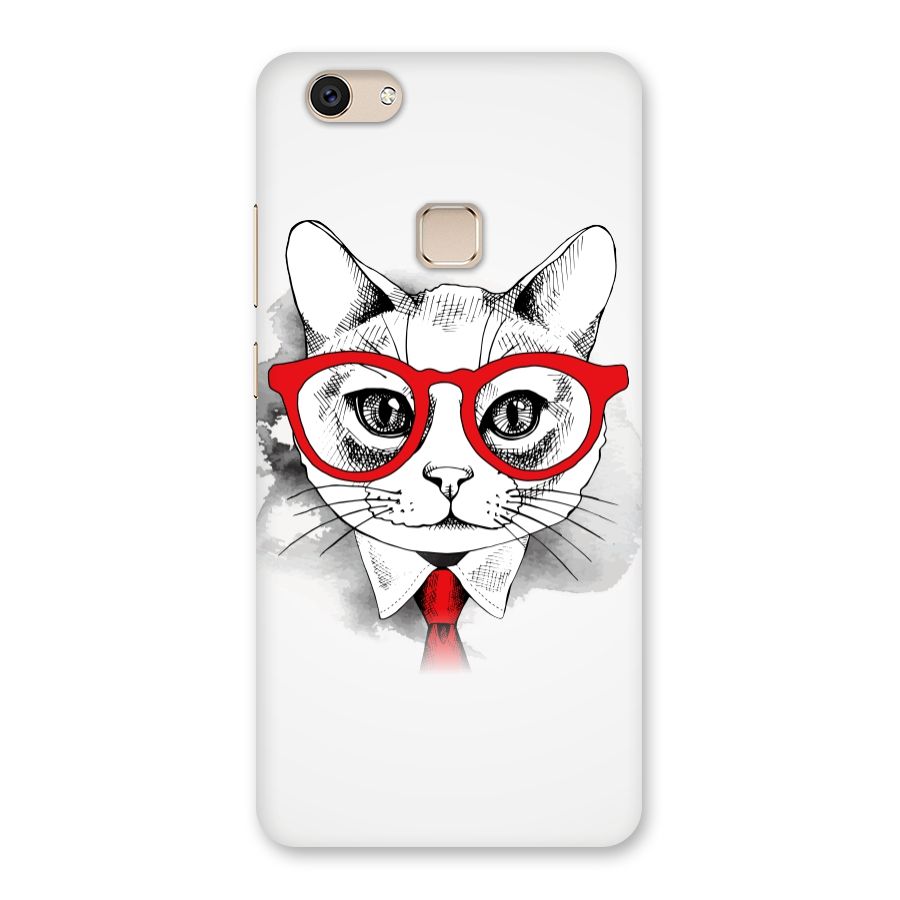 Business Cat Back Case for Vivo V7