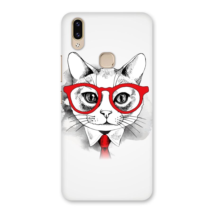 Business Cat Back Case for Vivo V9 Youth