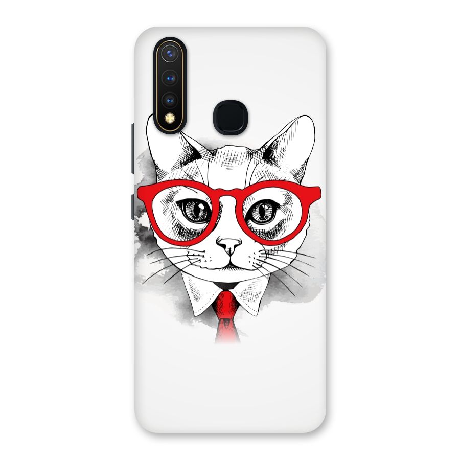 Business Cat Back Case for Vivo Y19