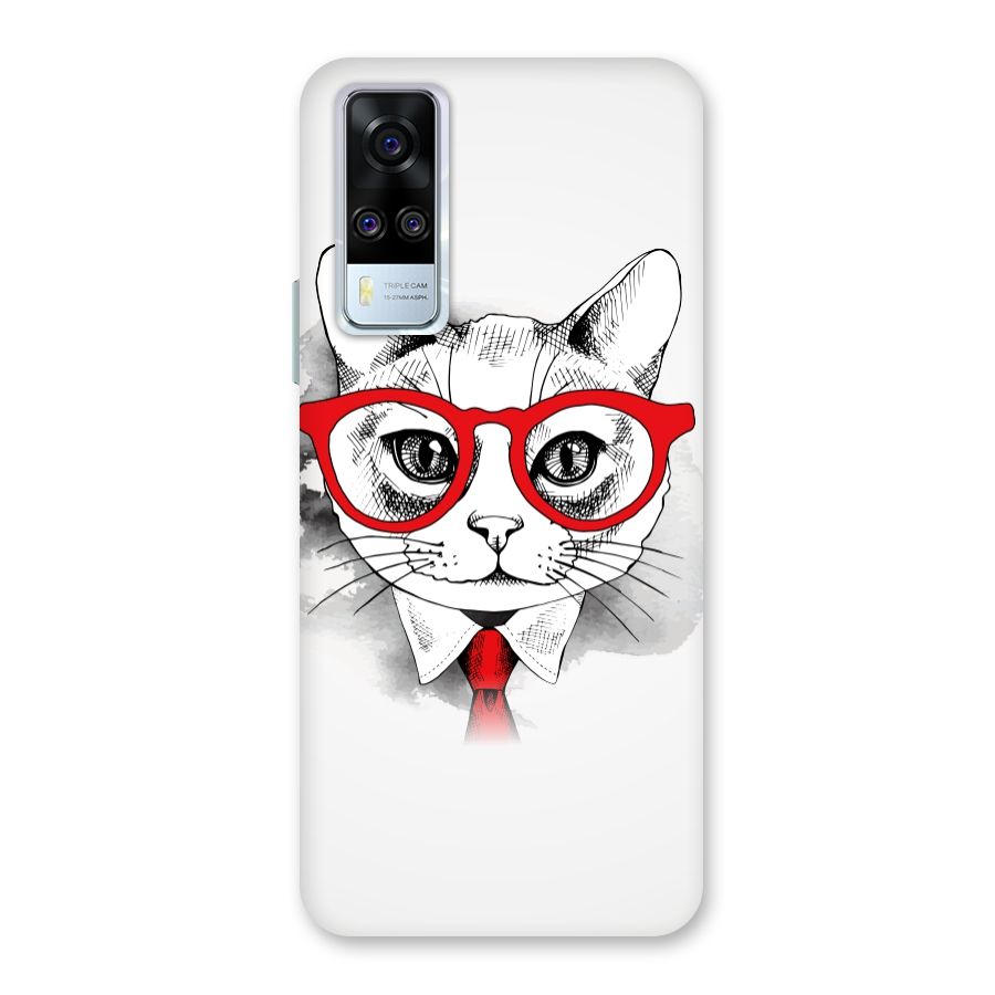 Business Cat Back Case for Vivo Y31