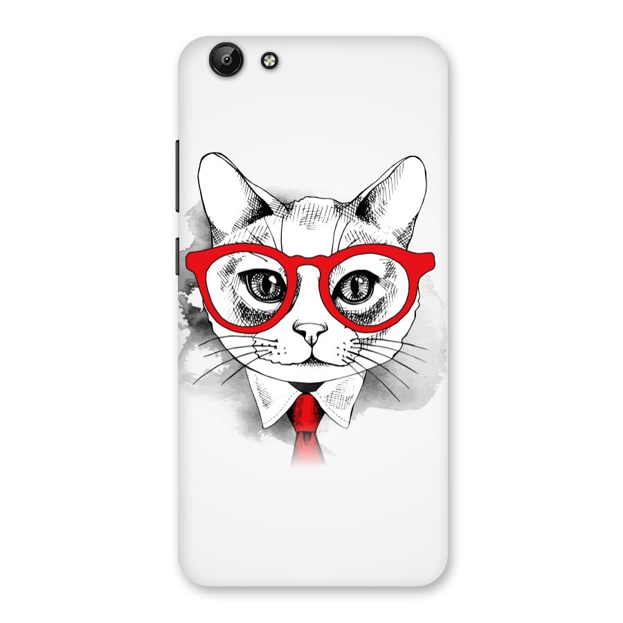 Business Cat Back Case for Vivo Y69