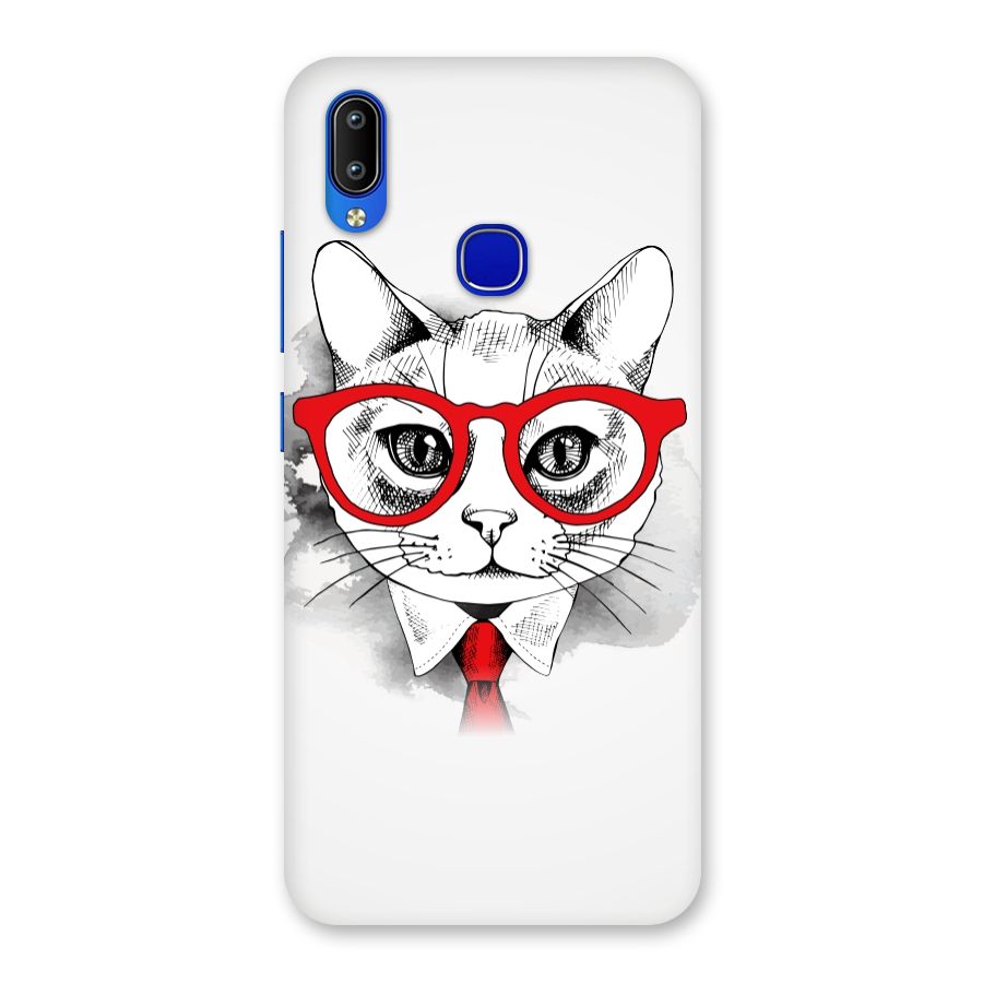 Business Cat Back Case for Vivo Y91