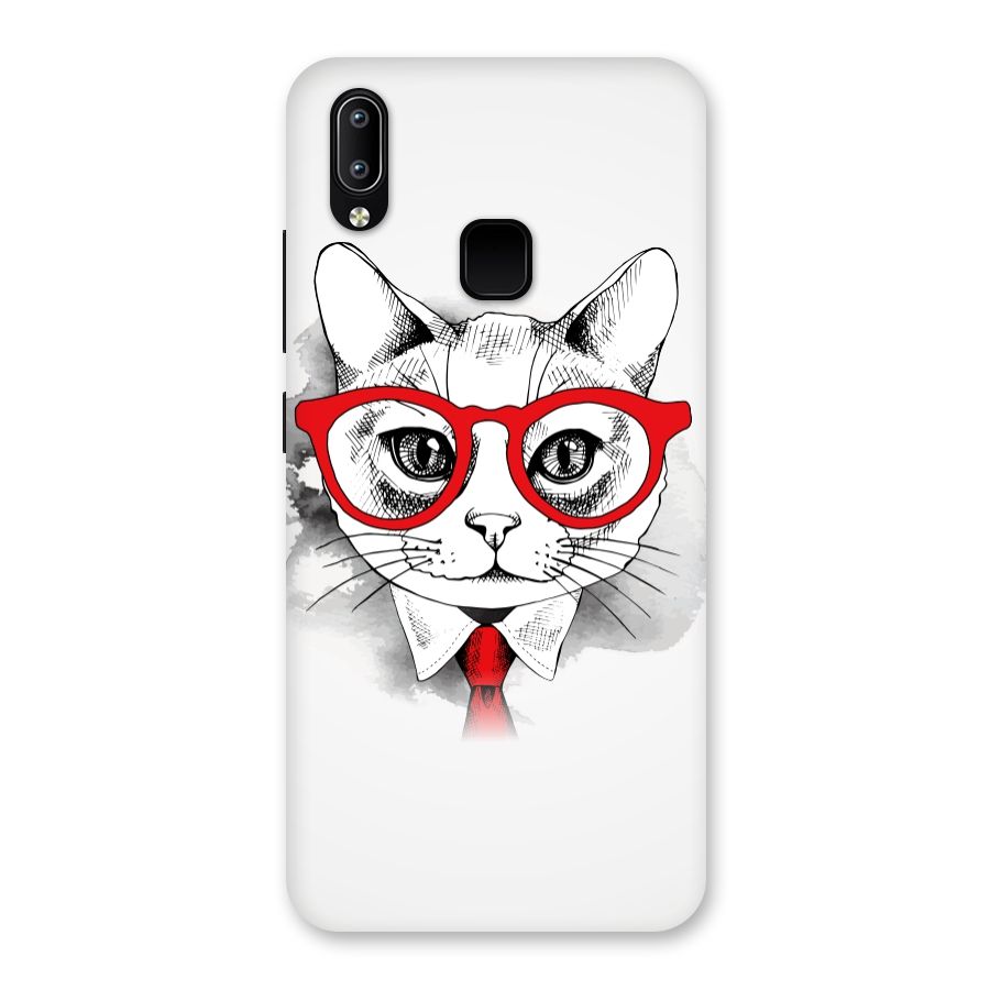 Business Cat Back Case for Vivo Y93