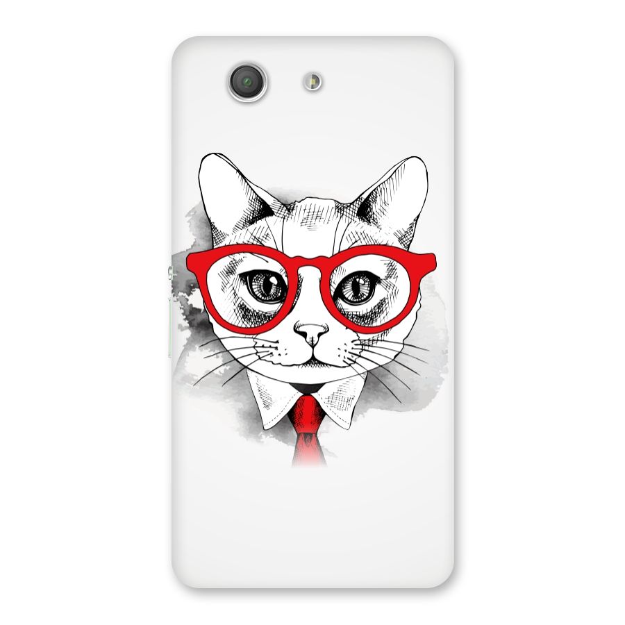 Business Cat Back Case for Xperia Z3 Compact