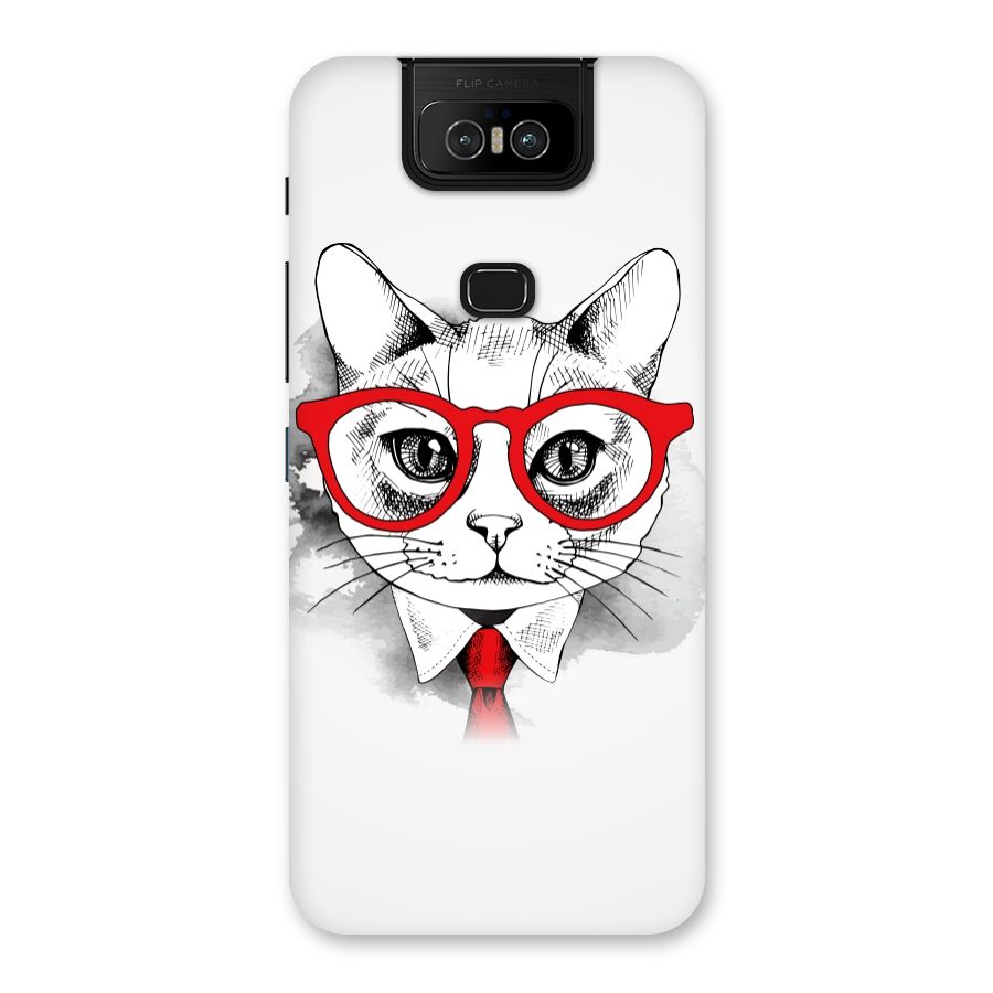 Business Cat Back Case for Zenfone 6z