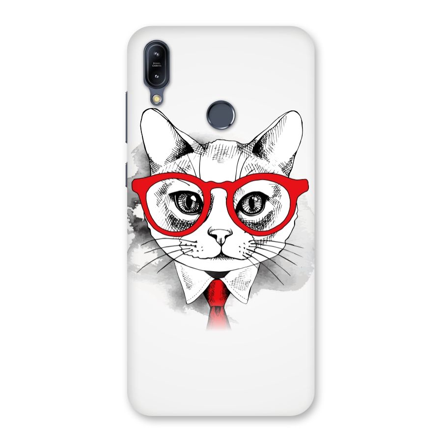 Business Cat Back Case for Zenfone Max M2