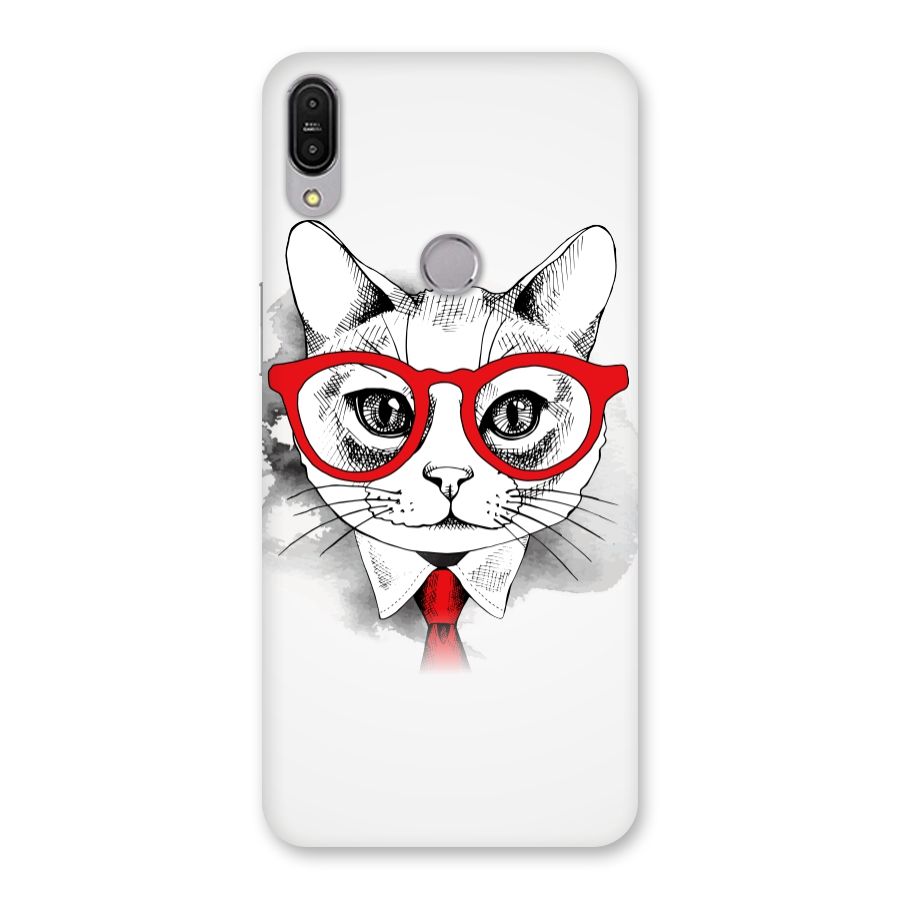 Business Cat Back Case for Zenfone Max Pro M1