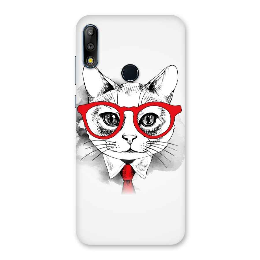 Business Cat Back Case for Zenfone Max Pro M2