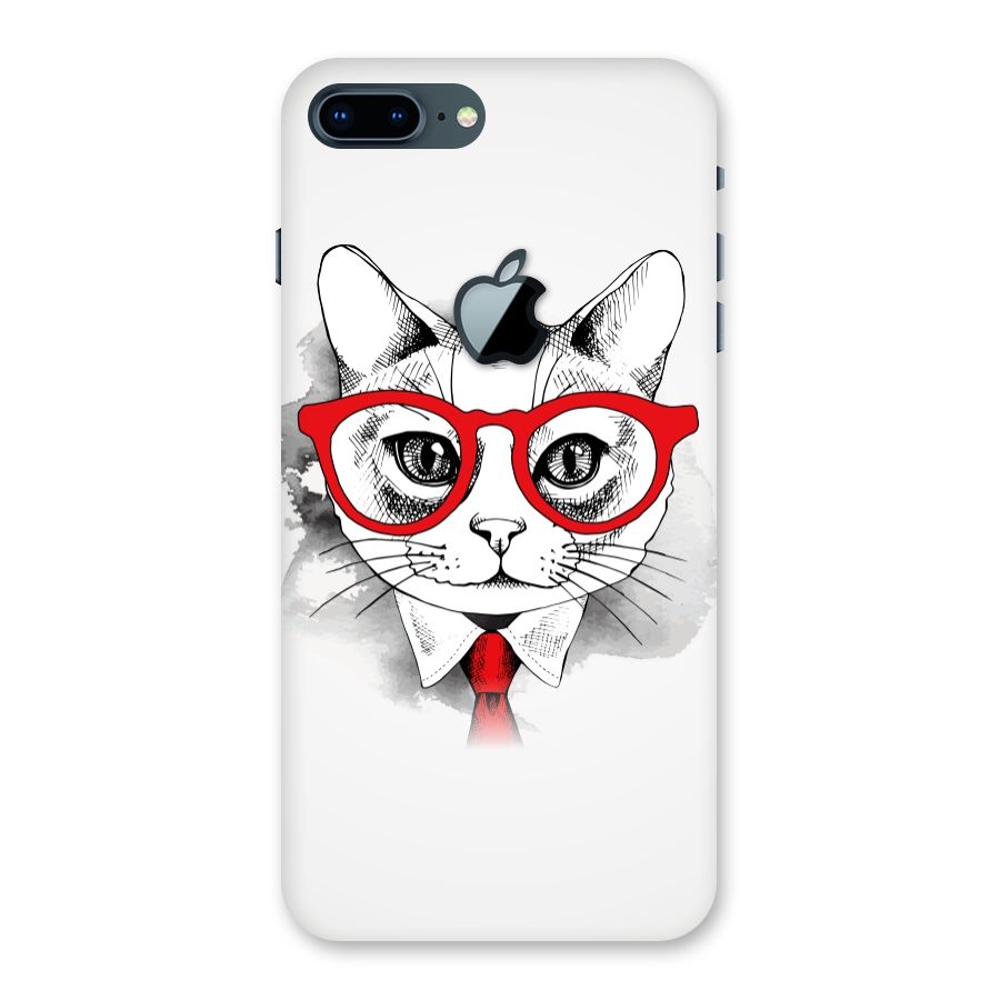 Business Cat Back Case for iPhone 7 Plus Apple Cut