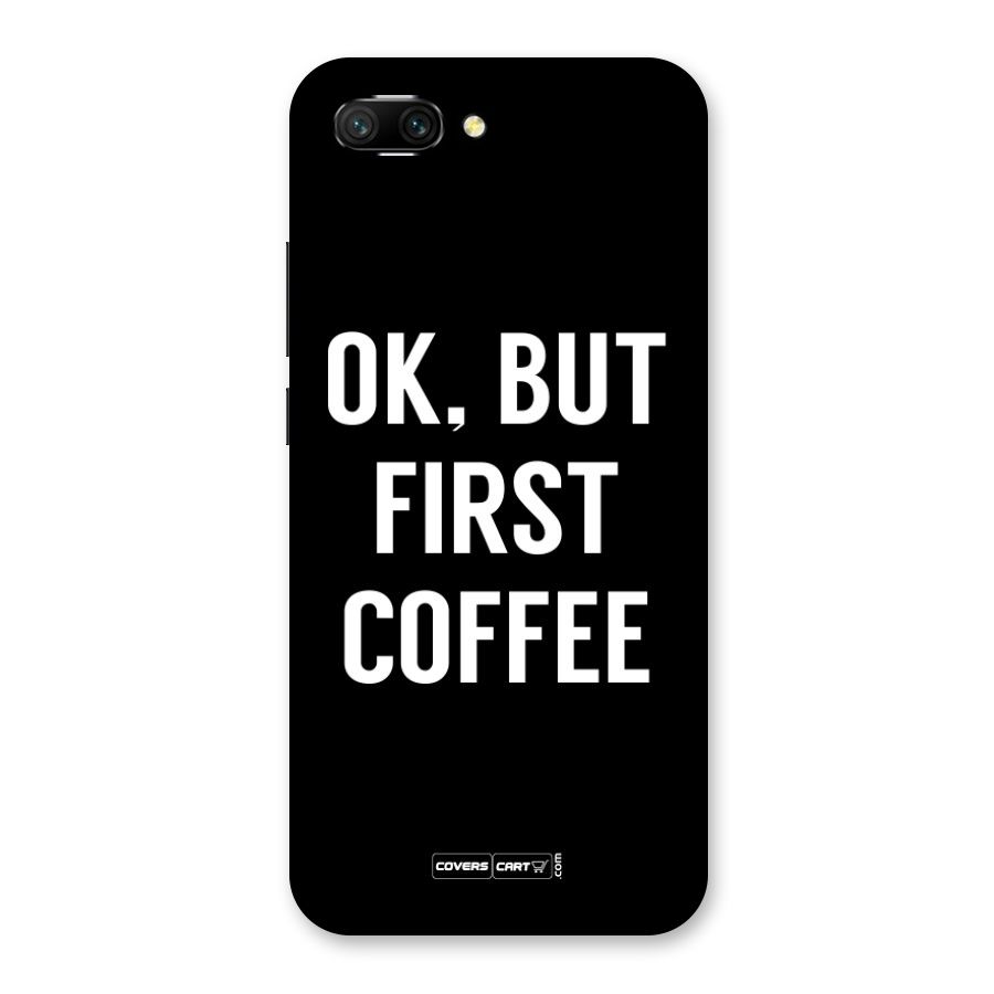 But First Coffee Back Case for Honor 10