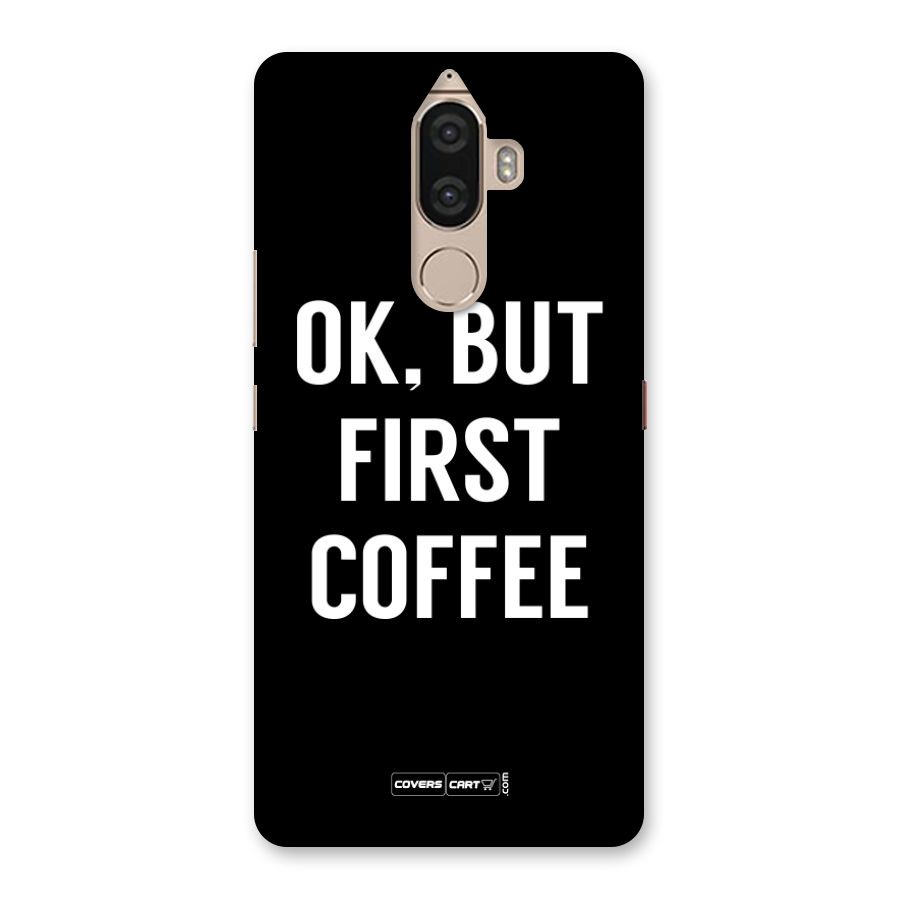 But First Coffee Back Case for Lenovo K8 Note