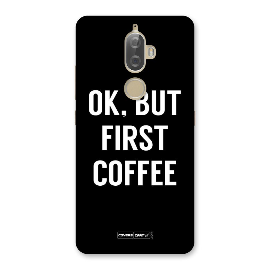 But First Coffee Back Case for Lenovo K8 Plus