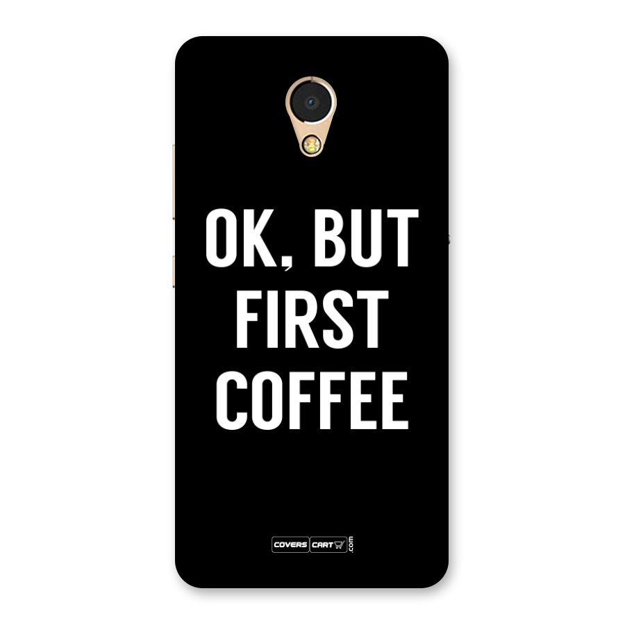 But First Coffee Back Case for Lenovo P2