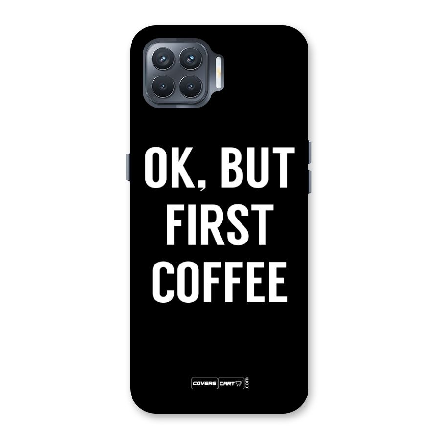 But First Coffee Back Case for Oppo F17 Pro