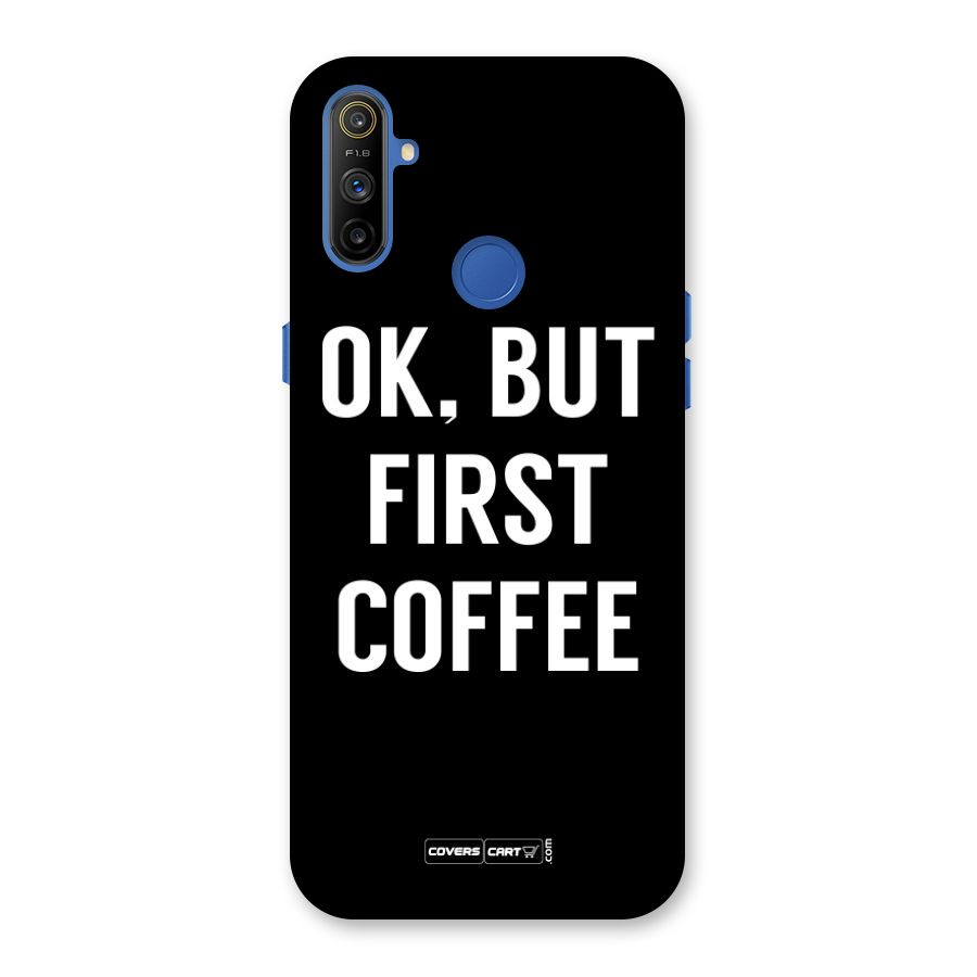 But First Coffee Back Case for Realme Narzo 10A