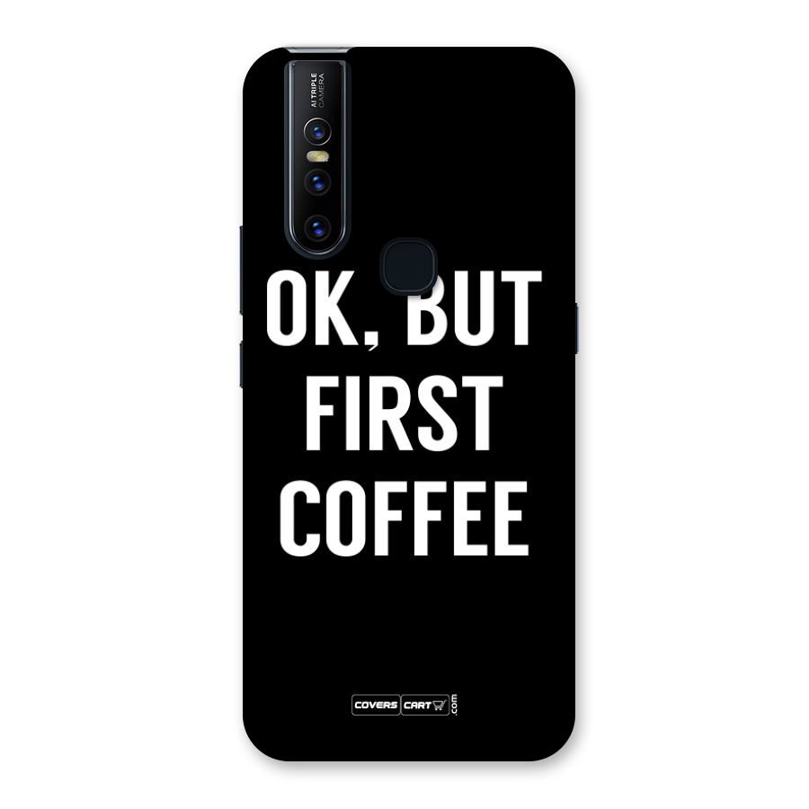 But First Coffee Back Case for Vivo V15