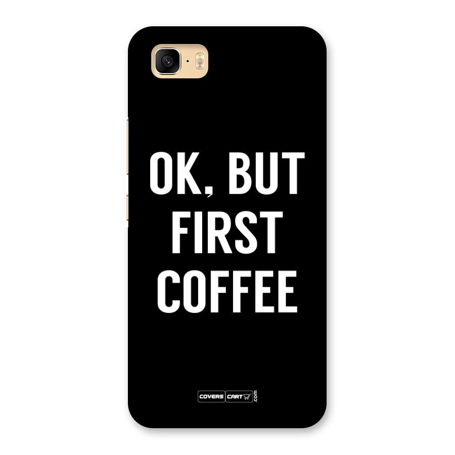 But First Coffee Back Case for Zenfone 3s Max