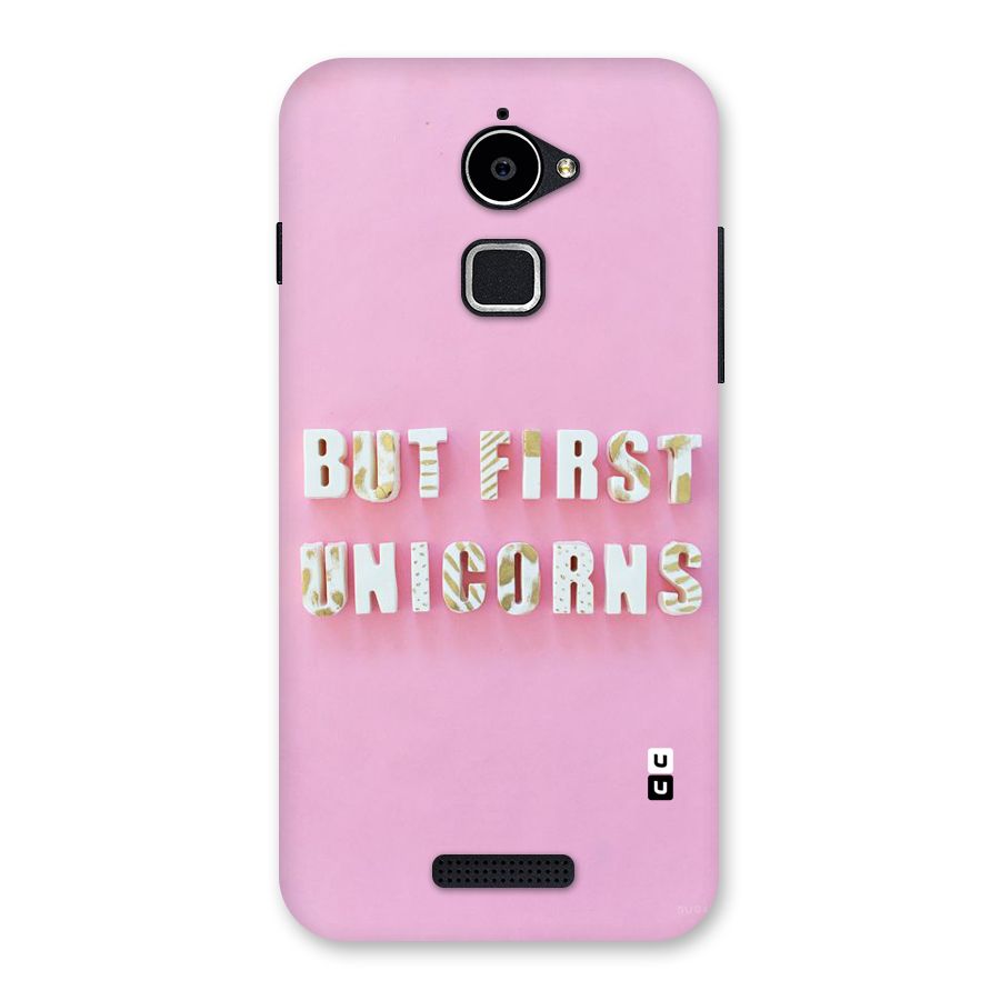 But First Unicorns Back Case for Coolpad Note 3 Lite
