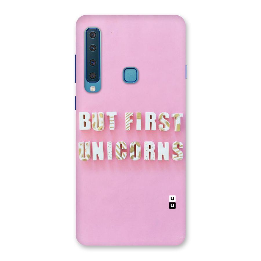 But First Unicorns Back Case for Galaxy A9 (2018)