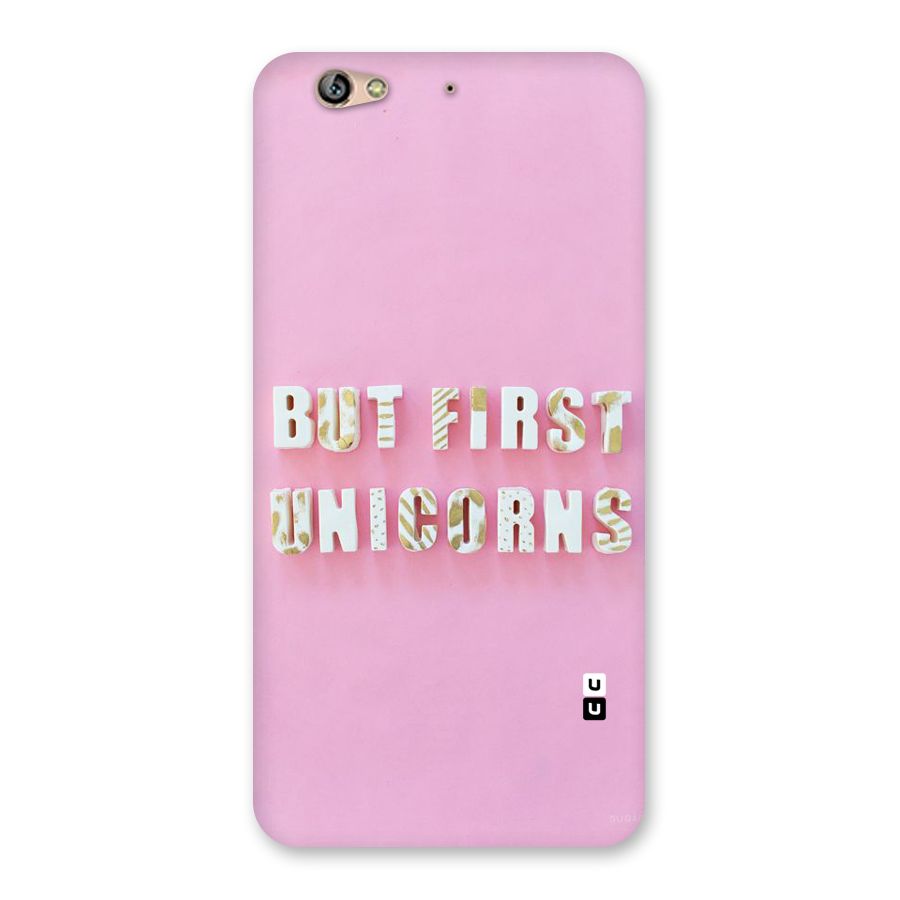 But First Unicorns Back Case for Gionee S6