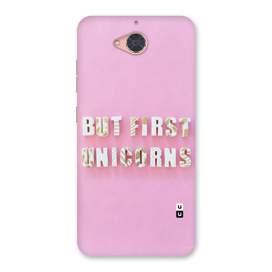 But First Unicorns Back Case for Gionee S6 Pro